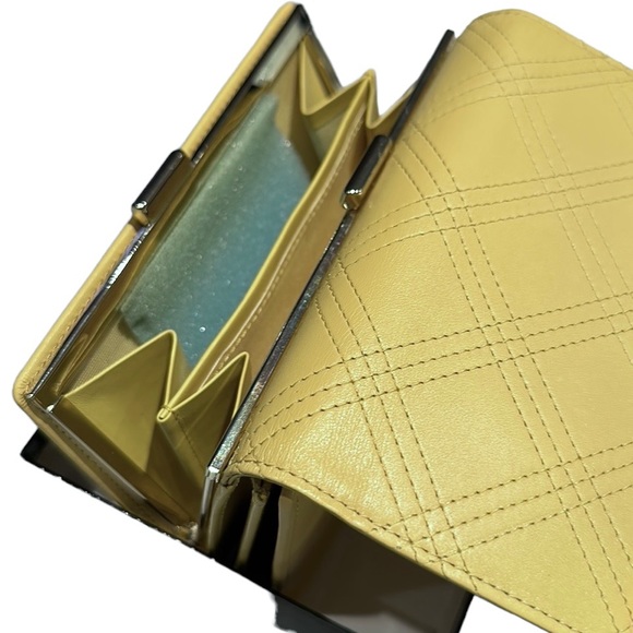 HANAE MORI yellow wallet - Picture 4 of 6